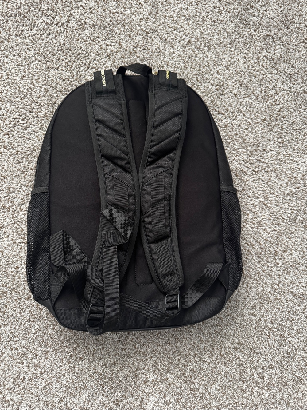 adidas Originals Black Men's Backpack with Mesh Side Pockets